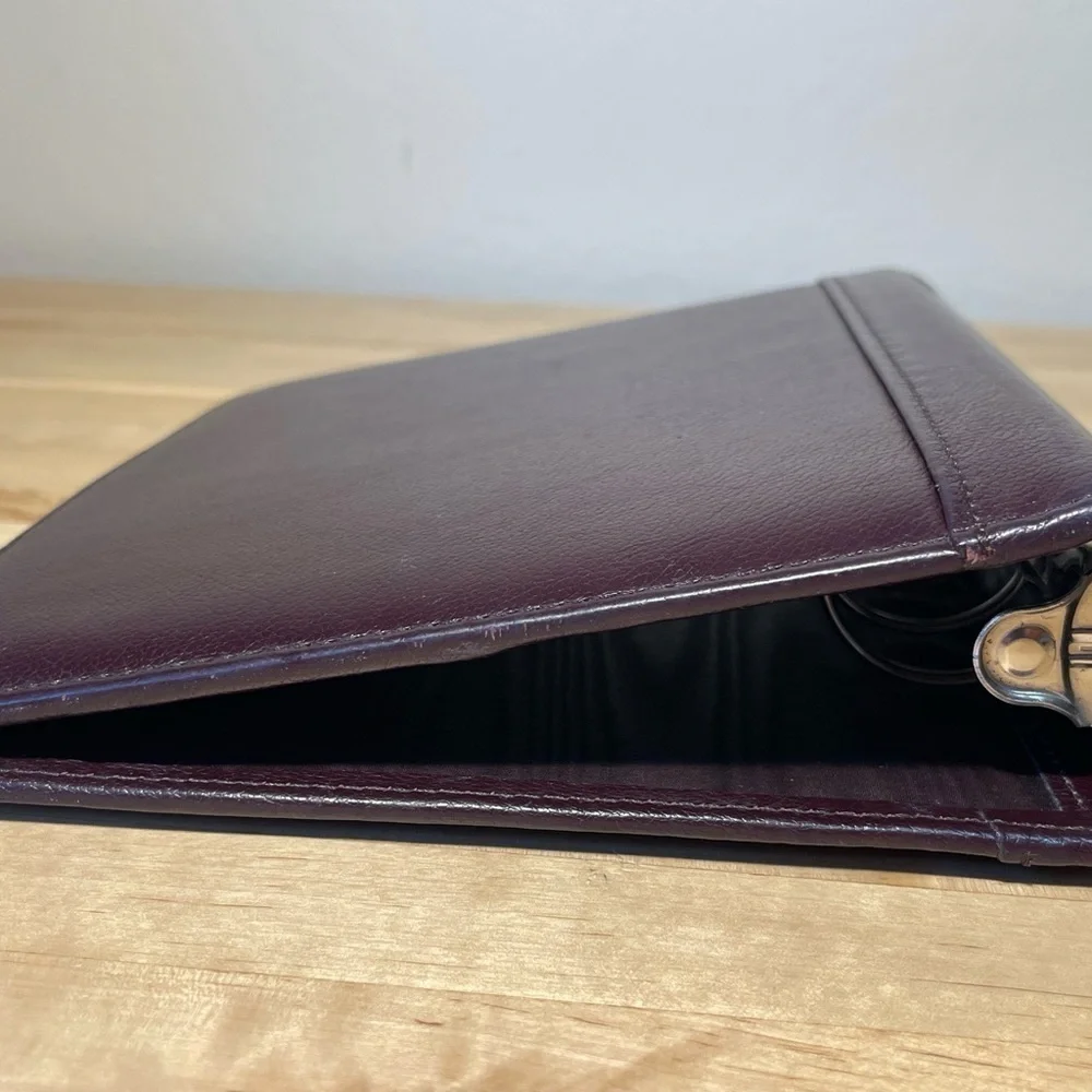 Franklin Quest top grain leather binder